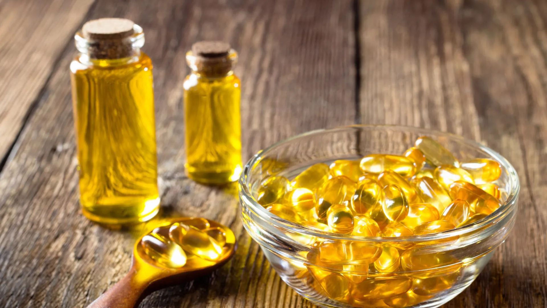 Refined and deodorized fish oil